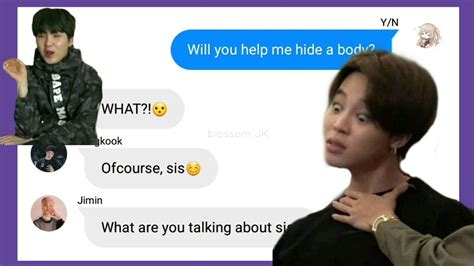 Bts Text Ff Will You Help Me Hide A Body Lyric Prank Read The Description Below Youtube