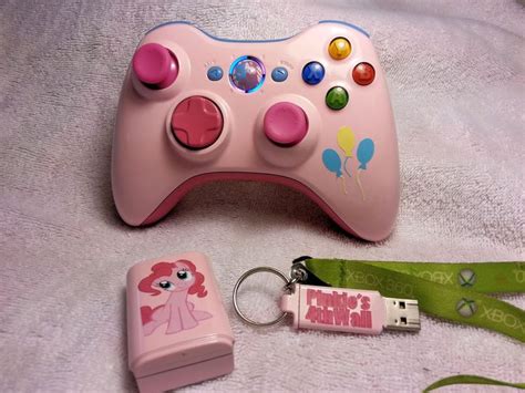 Pinkie Pie Xbox 360 Controller Commission By Nightowl3090deviantart