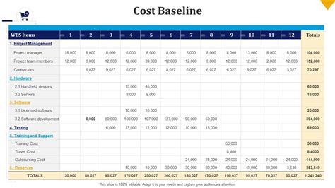 Cost Baseline Build The Schedule And Budget Bundle Ppt File Background