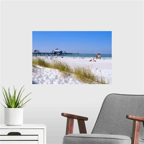 Clearwater Beach Florida Poster Art Print Home Decor Ebay