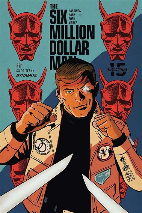 Dynamite to revive the six million dollar man. Comic Book Preview - The Six Million Dollar Man #1