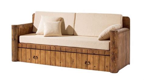 Sofás de dos y tres plazas,de esquina, en muebles rey. Sofa Cama Rustico Con Cojines en 2020 | Muebles rústicos, Sofa madera y Sofá cama