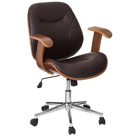 Brown Office Chair Modern And Contemporary Study Furniture