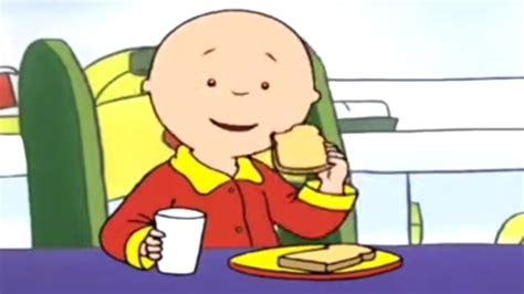 Funny Animated Cartoons 🥛 Milk And Cookies For Caillou 🍪 Caillou