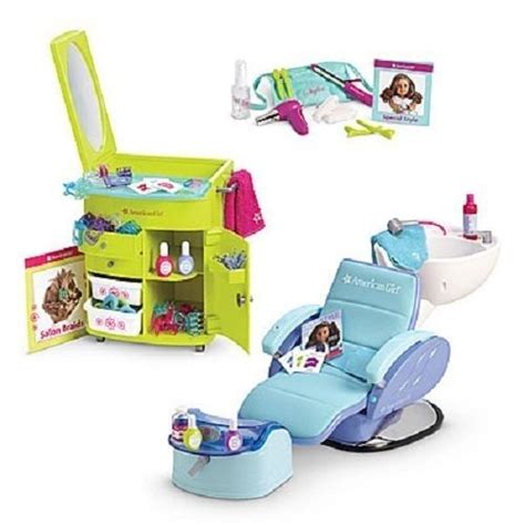 American Girl Spa Chair For Saige Isabelle Grace Doll Salon Set Center Fast Ship For Sale Online