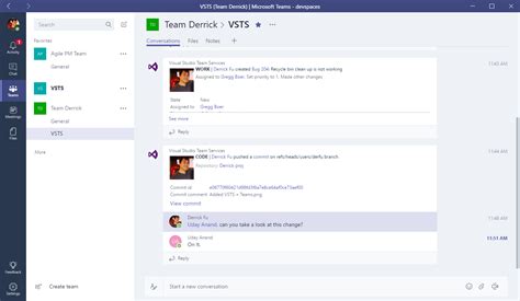 Microsoft teams is a communications application, that creates an ecosystem for conferencing and business messaging. Microsoft Teams integration with Visual Studio Team ...