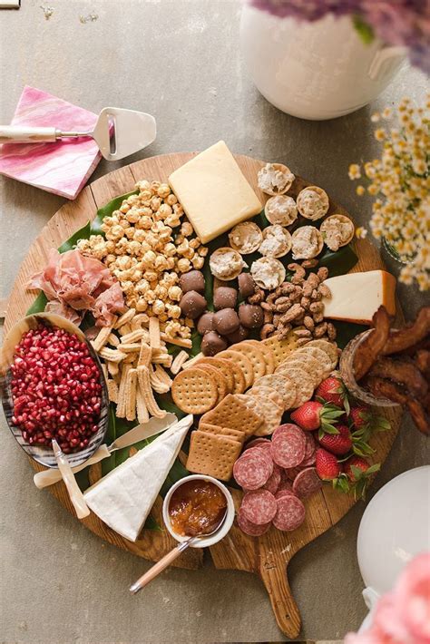 Before resorting to a bowl of sad crisps and cheap dips, consider the new party platter: Spring Entertaining at the Farm | Christmas snacks, Party ...