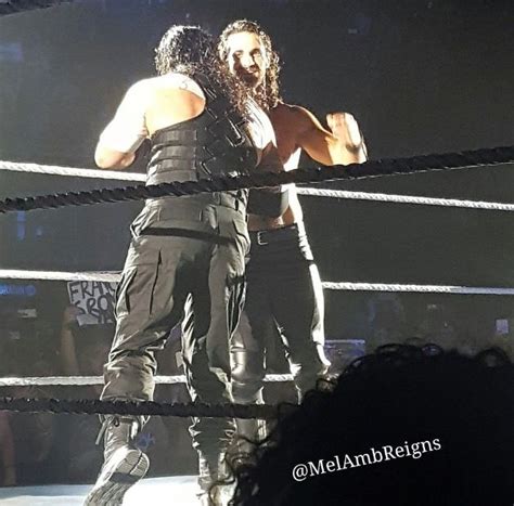 Ro And Sethie Tag Teaming Together Wwe Wrestlers Roman Reigns Wrestler