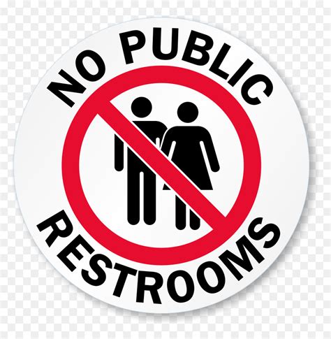 No Public Restroom Sign Free Printable Free Printable Templates