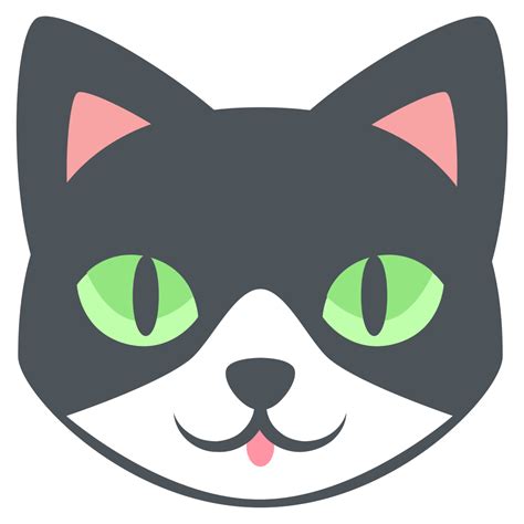 Cat Emojipedia Animal Whiskers Cat Face Png Download 10241024
