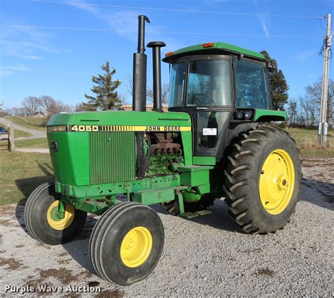 1988 John Deere 4050 Tractor In Bates City Mo Item Dc3612 Sold