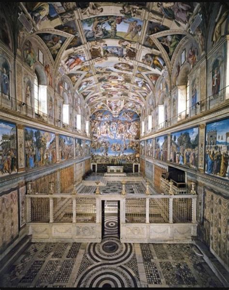 Sistine Chapel Rome Italy Sistine Chapel Sistine Renaissance