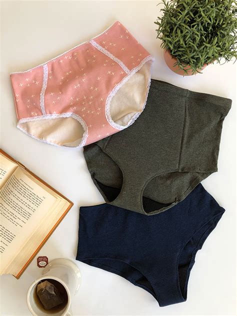 They are eco friendly and can be used for menstruation, incontinence, pregnancy, + postpartum related situations. How to Sew Period Panties | Seamwork Magazine