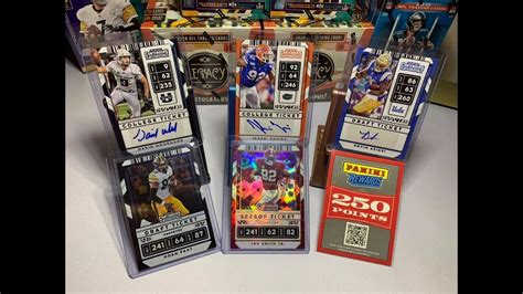 Personal Break 2020 Panini Contenders Draft Picks Blaster Boxes Youtube