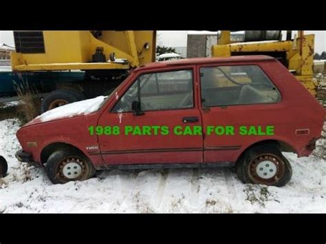 14 brand new conditions top level maintenance only 13 events from new tarmac spec engine 630km (vancik) … 1988 Yugo For Sale - Parts Car Craigslist (Sold) - YouTube