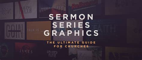 Sermon Series Graphics Pastors Ultimate Guide Ministry Pass
