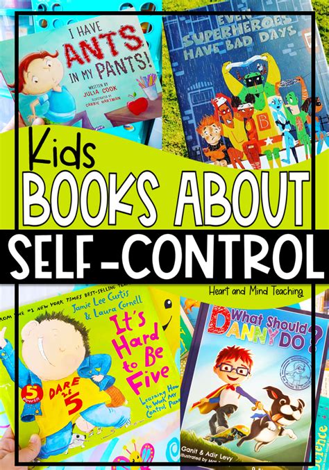 Books That Teach Self Control To Kids Social Emotional Learning