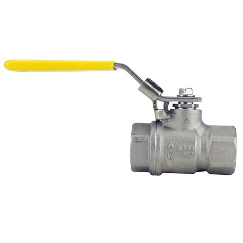 Apollo 12 In Stainless Steel Fnpt X Fnpt Full Port Ball Valve With