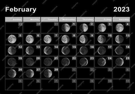Moon Sign Calendar 2023 Printable Template Calendar
