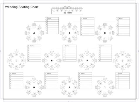 Incredible Seating Plan Template Powerpoint Wedding Table Seating