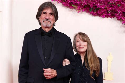 Sissy Spacek Supports Nominated Husband Jack Fisk At Oscars 2024 A
