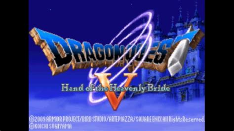 Dragon Quest V Hand Of The Heavenly Bride Ds Playthrough 001 Title Screens Youtube