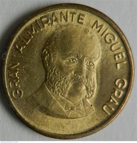 20 Centimos 1987 Republic 1981 2000 Peru Coin 25437