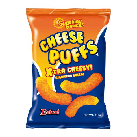 Cheese Puffs Sunshine Snacks 215g