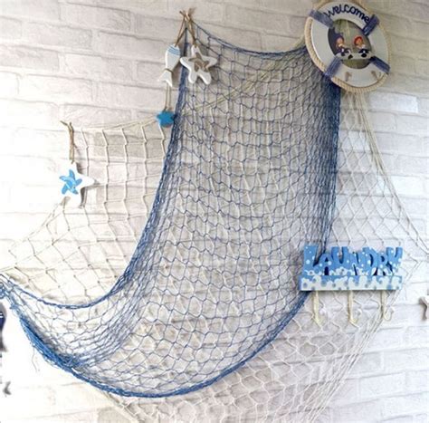 49 best christmas decoration ideas of 2020. Details about DECORATIVE NAUTICAL FISH NETTING FISHING NET ...