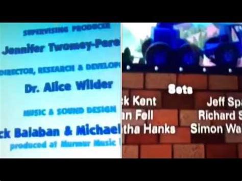 Remix title original air date; Winnie the Pooh, Bob the Builder, & Blue's Clues Credits ...