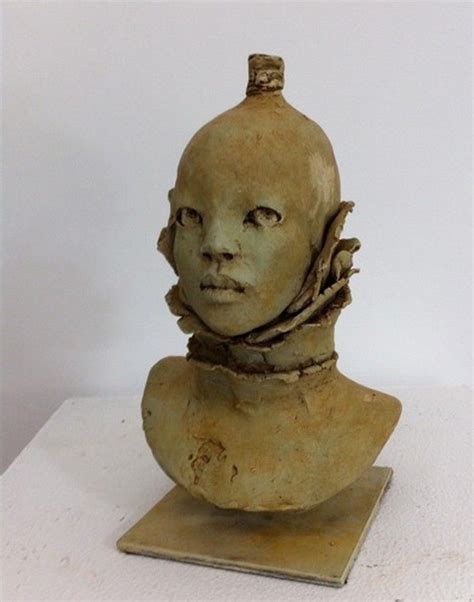 Anagama Galerie Dart Sculpture Head Sculptures Céramiques Abstract