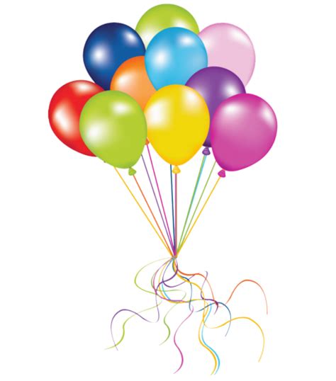 Balloon Birthday Clip Art Balloons Bunch Png Clipart 1024x1161 Png