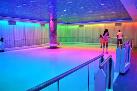 There Is An Indoor Ice Skating Rink In The Miami Beach Edition Hotel