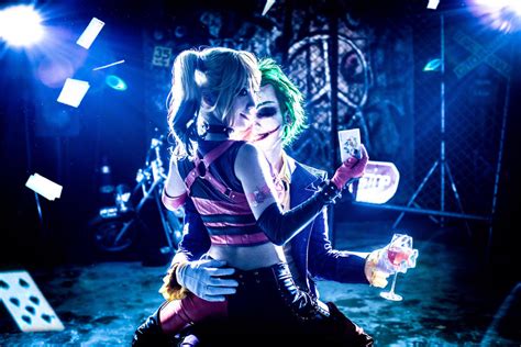 Batmanarkham City Joker And Harley Quinn By Pionkor On Deviantart