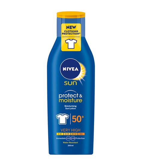 Protect And Moisture Sun Lotion Spf50 Nivea