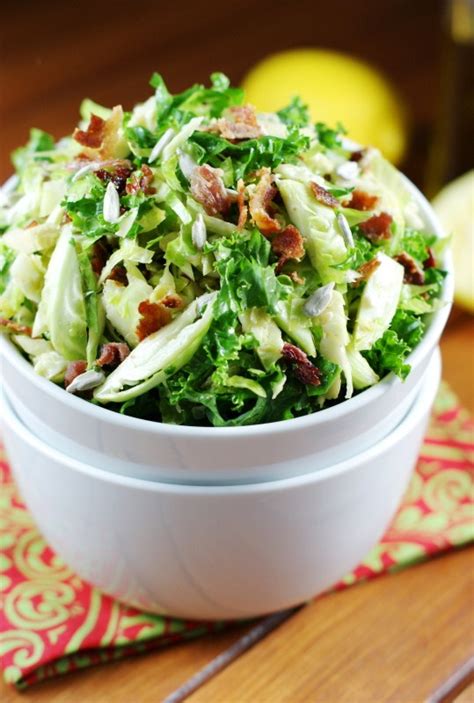 Shredded Brussels Sprouts Salad The Kitchen Is My Playground