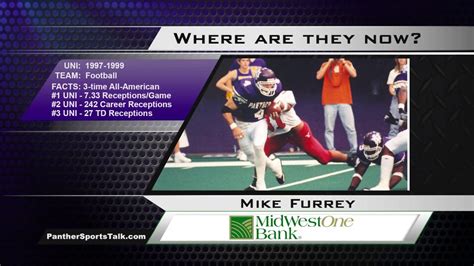 Talk with fans about pitt's football team. UNI Panthers - Where are they now? Mike Furrey, UNI ...