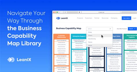 The Definitive Guide To Business Capability Maps Lean