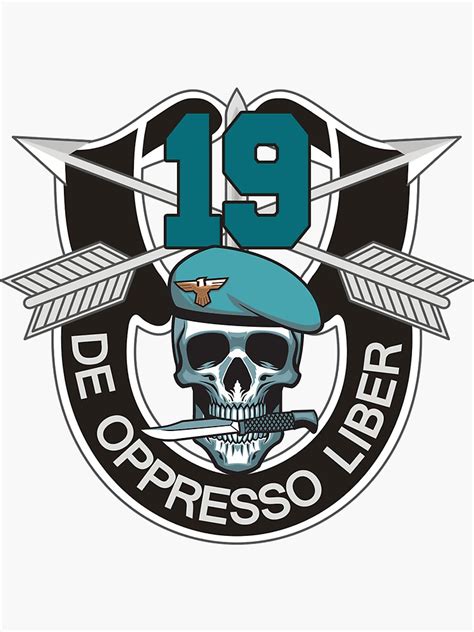 19th Special Forces Group 19th Sfg De Oppresso Liber T For