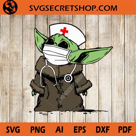 Free 274 Baby Yoda Nurse Svg Svg Png Eps Dxf File