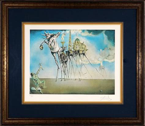 Salvador Dalí The Temptation Of Saint Anthony Mutualart
