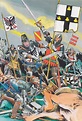 Bataille de Cocherel (Du Guesclin, Jean III de Grailly) 1364. Battle of ...