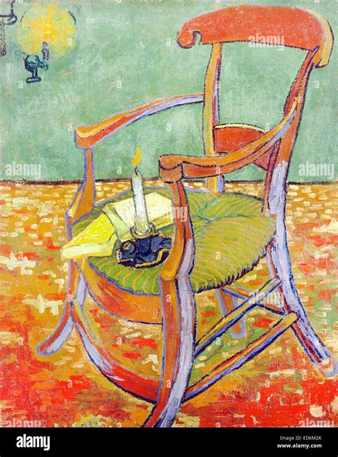 Vincent Van Gogh Gauguins Chair 1888 Oil On Canvas Van Gogh Museum