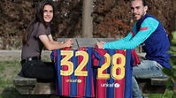 Òscar y Ariadna Mingueza hacen historia en el Barça