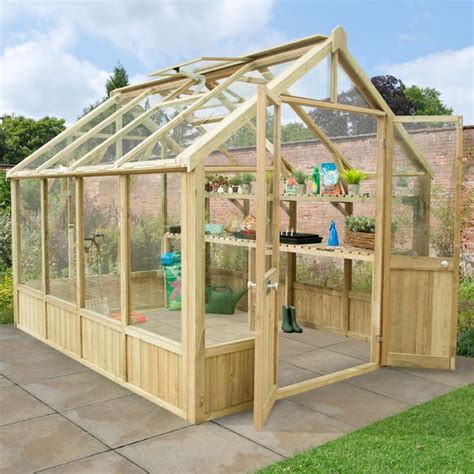 Hartwood 8 X 10 Premium Wooden Greenhouse