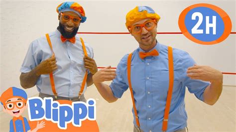 Blippi Plays Basketball With Andre Drummond 2 Hours Of Spooky