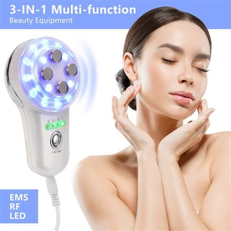 Mini Rf Face Lifting Device Anti Sagging Photon Massager Graceallure