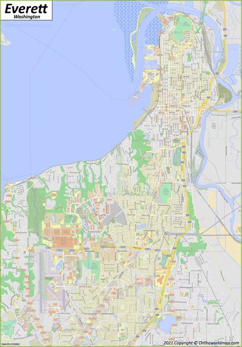 Everett Neighborhood Map