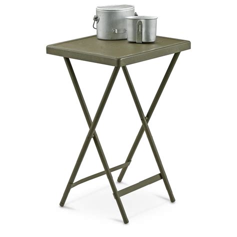 New Us Military Surplus Folding Table 625533 Field Gear At