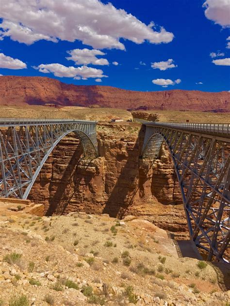 Justin Frank Tidwell — Navajo Bridge Built In 1927 Over Marble Canyon